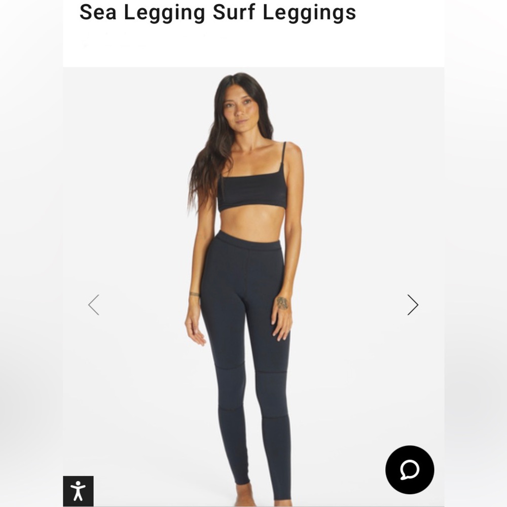 NWT: Billabong: Surf Capsule:Sea Legging: Surf Leggings